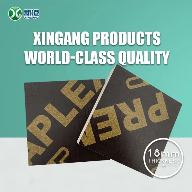 8-10 Times Use Quality Film Faced Plywood For Construction