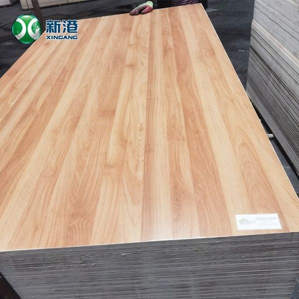4'x8' 12mm 15mm 18mm Melamine Waterproof Plywood Faced With Melamine Laminated Plywood For Furniture