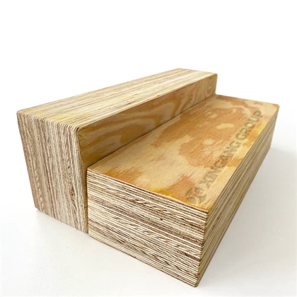 Detalls del producte de fusta de xapa laminat (LVL).