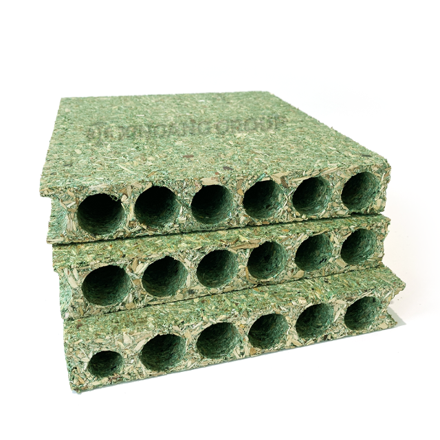 Amplada 800-1300 mm Tauler de partícules buit/Tauler d'aglomerat tubular